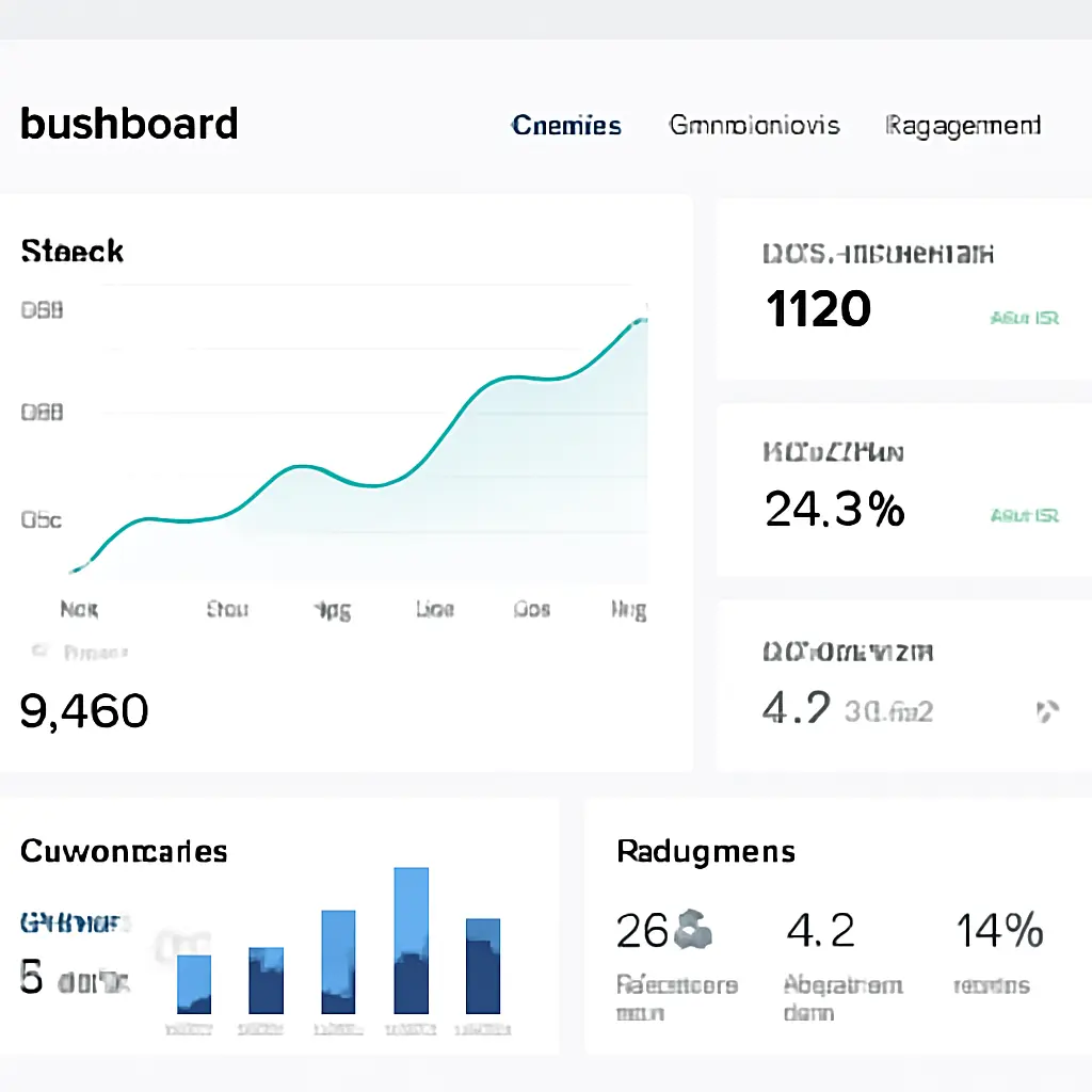 Analytics dashboard showing forum activity over time